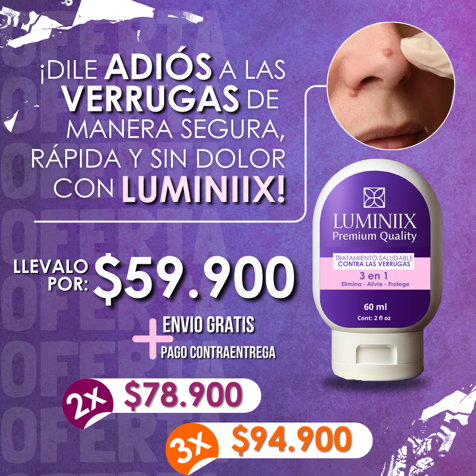 Luminiix - Elimina tus Verrugas de forma definitiva